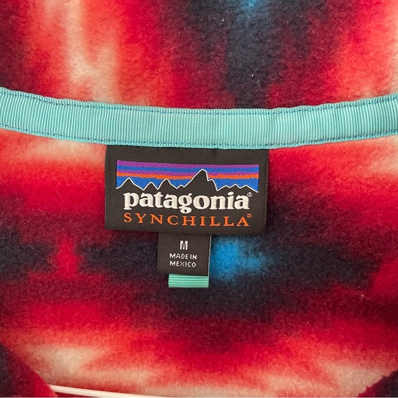 PATAGONIA Women's Lightweight Synchilla Snap-T Fleece Pullover Aztec - Picture 3 of 8